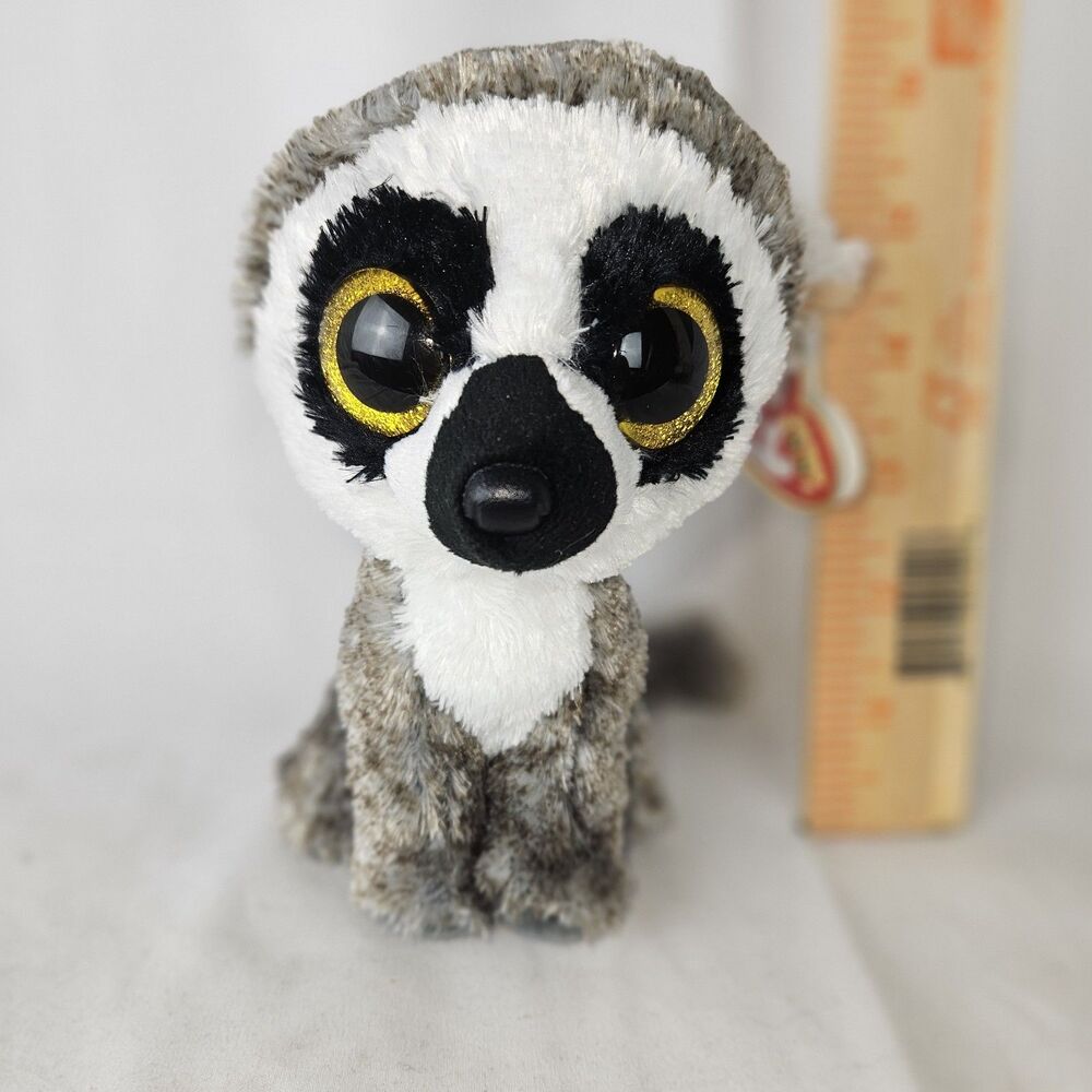 Ty‎ Beanie Boos LINUS the Lemur 6" Plush Toy (2022)